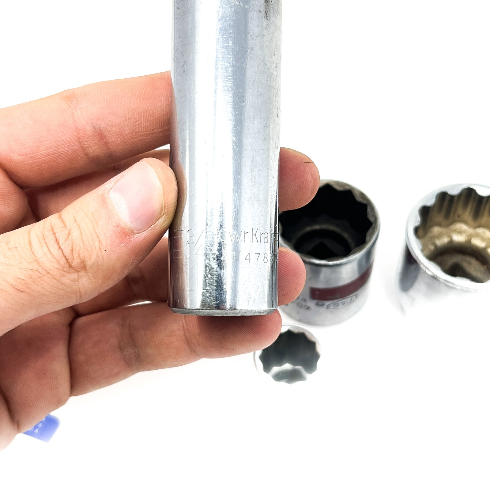 Stanley, Bonney, Kal, P&C and Assorted 6, 12 Pt 1/2 in Drive Socket Set, 11 Pcs