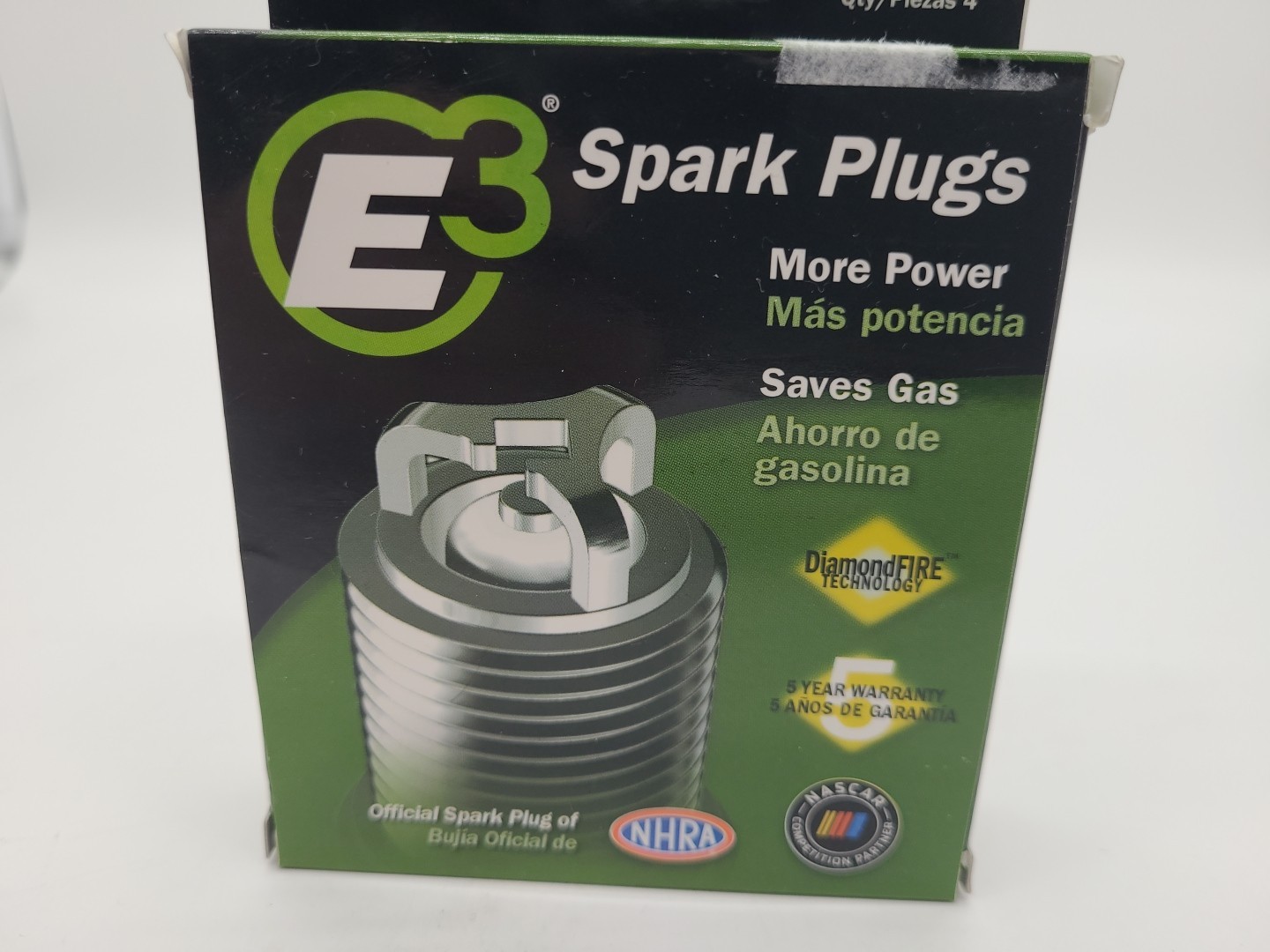 4 pk E3.81 E3 Premium Automotive Spark Plugs, More Power & Less Fuel