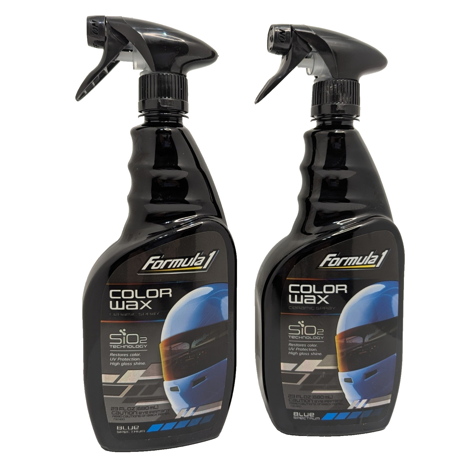 Formula 1 Blue Color Match Car Wax Spray Ceramic Shine Paint Sealant 2 Pack