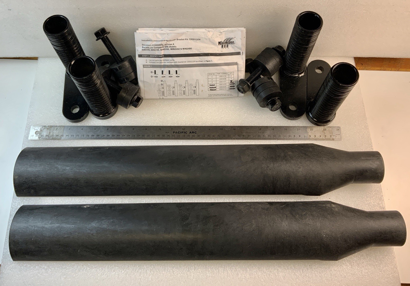 MINIMIZER PARTIAL KIT – 26″ BOLT ON PADDLE P/N: 10001324 – PARTIAL KIT SEE PHOTO