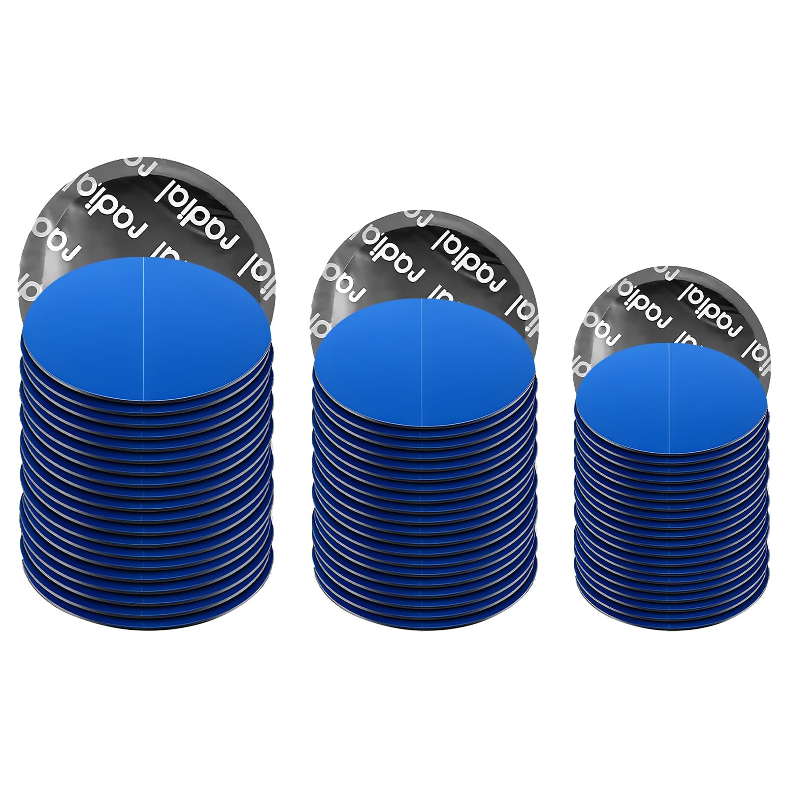 Sbulhia 60 PCS Tire Repair Patch, 32mm 42mm 58mm Natural Rubber Round Tyre…