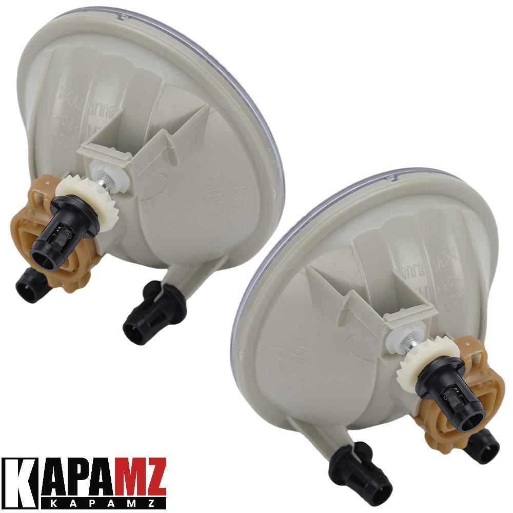Left & Right Fog Light Lamp Halogen w/Bulbs PAIR For Jeep Patriot 2011-2016 2017
