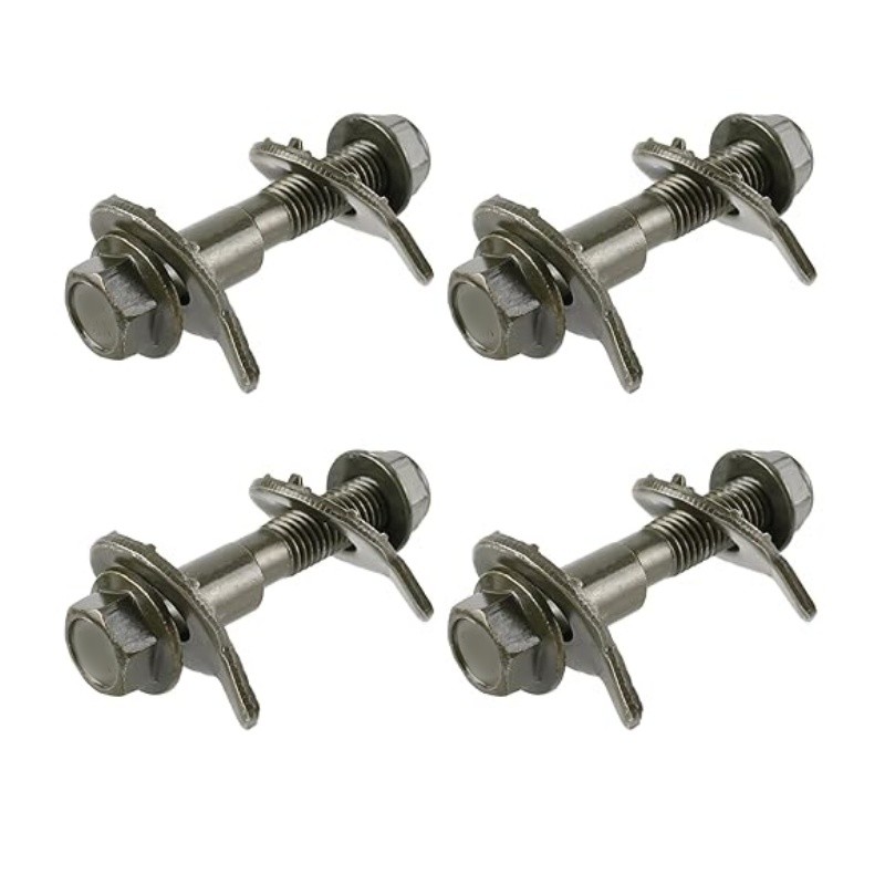 4Pcs 17mm Car Cam Bolt Kit Four Wheel Alignment Adjustable Vehicles Camber Bolts