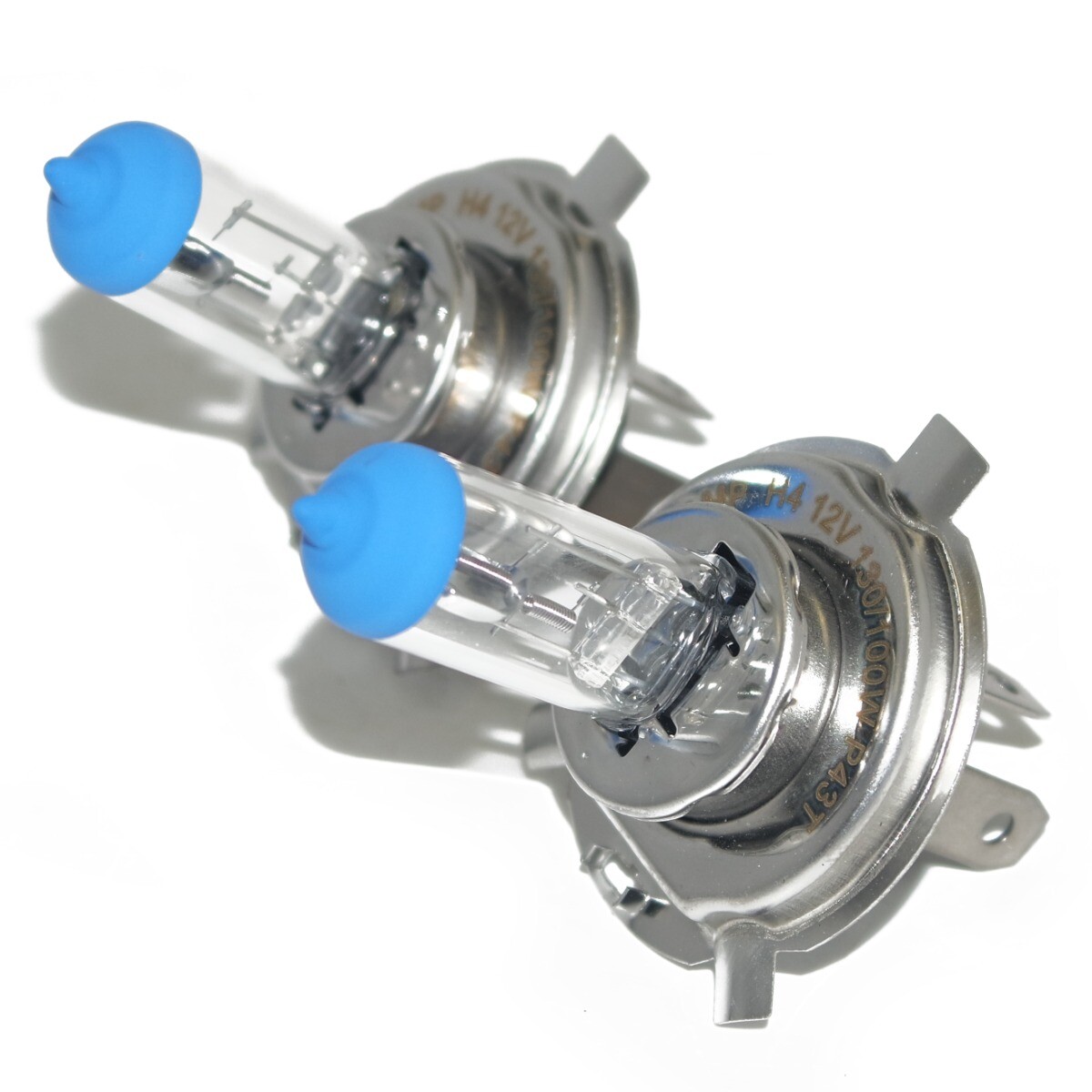 Halogen Conversion Bright Light Bulb H4 12V 100 130W P43T 2 Unit Car Bikes S2U