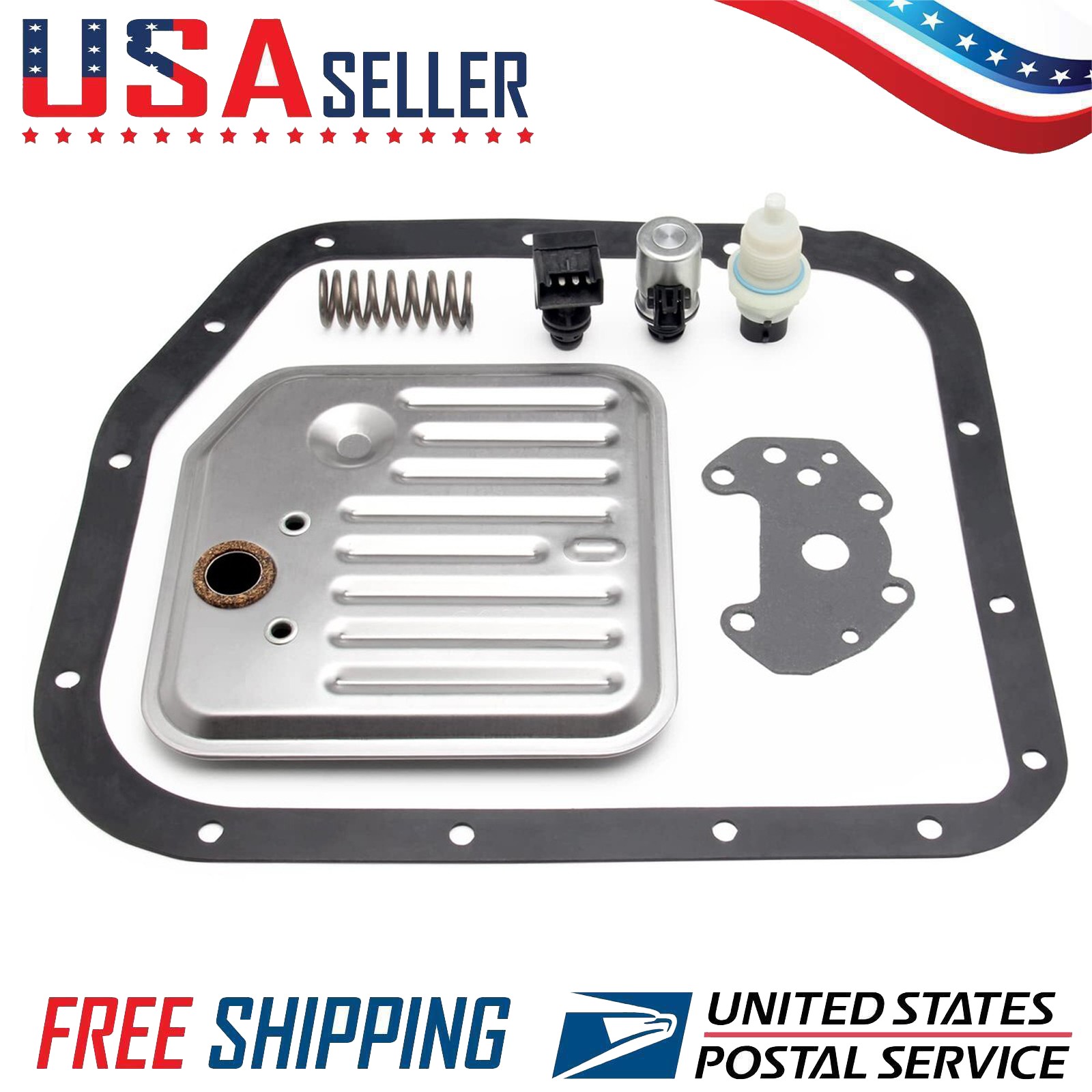 Governor Pressure Solenoid Sensor Transmission Kit For Dodge 4617210 48RE 46RE