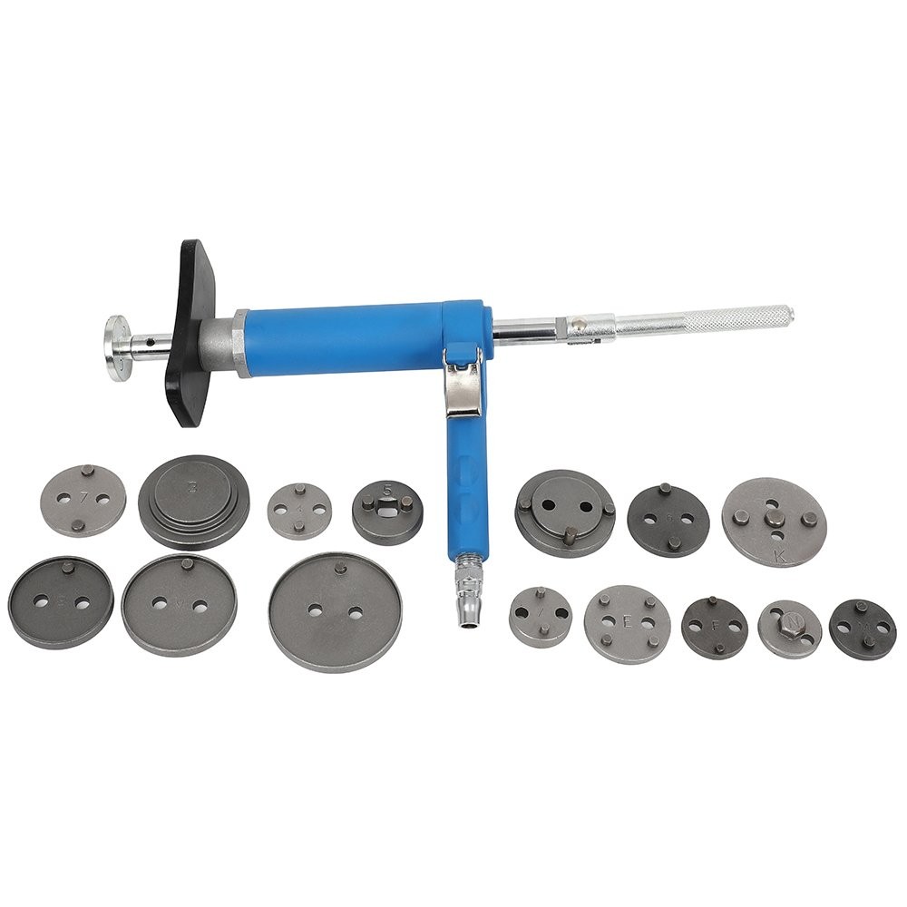 Piston Pad Compressor Wind Back Tool Kit Pneumatic Air Rear Disc Brake Caliper