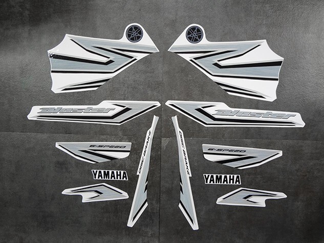 06′ 2006 Yamaha Blaster Special Edition Graphics Decals 12pc Quad Stickers YFM