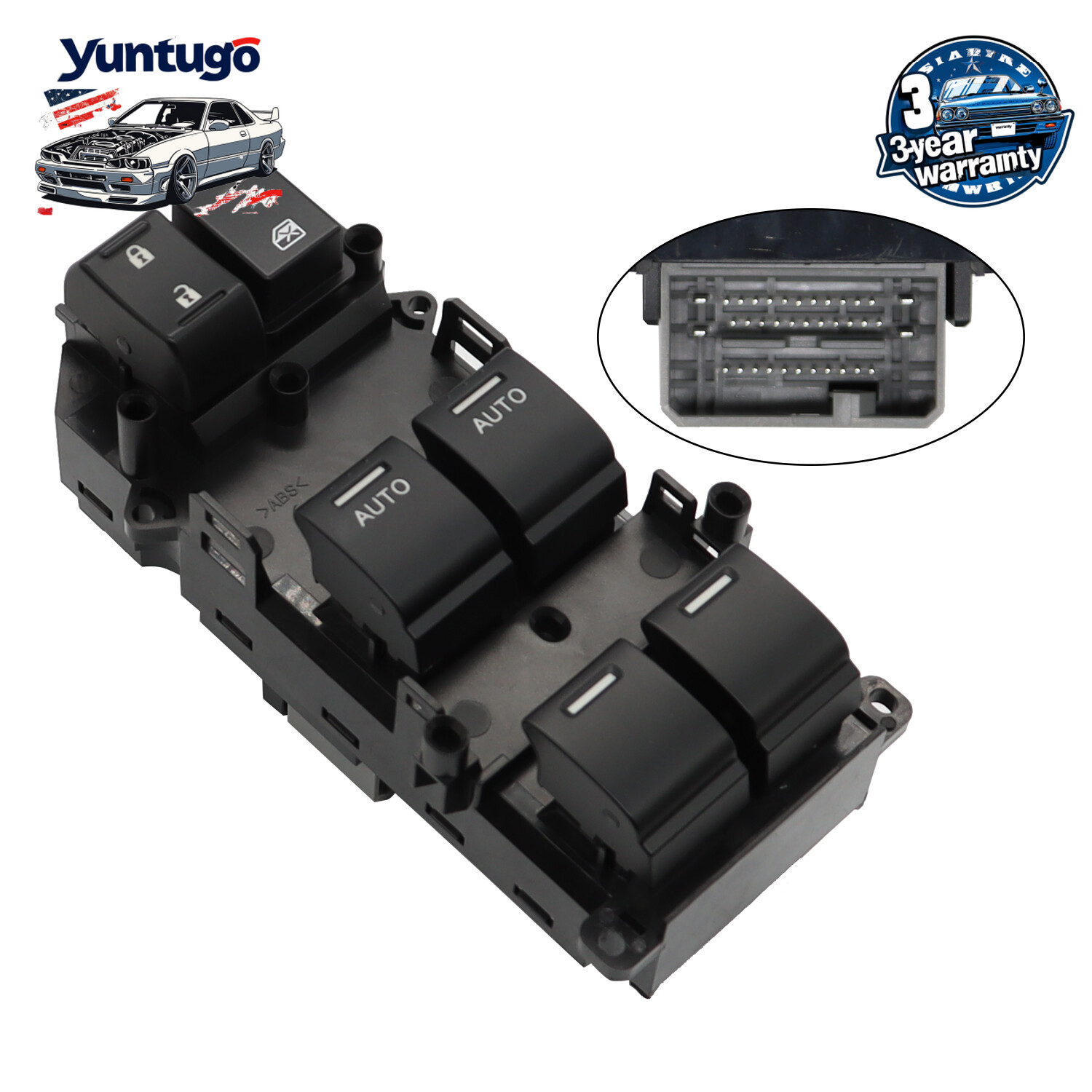 Driver Side Power Master Window Door Control Switch For 2008-2012 Honda Accord