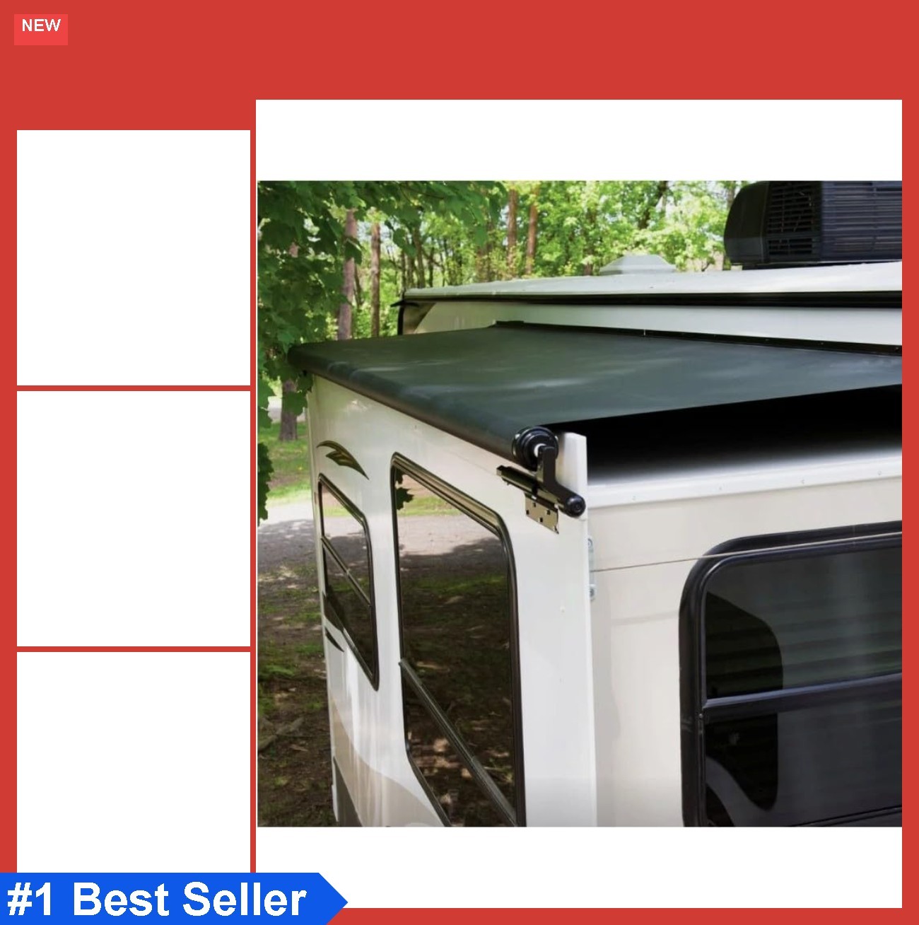 RV Slideout Topper Awning Fabric Cover Replacement Cut to Fit 67″ – 191″ Camper