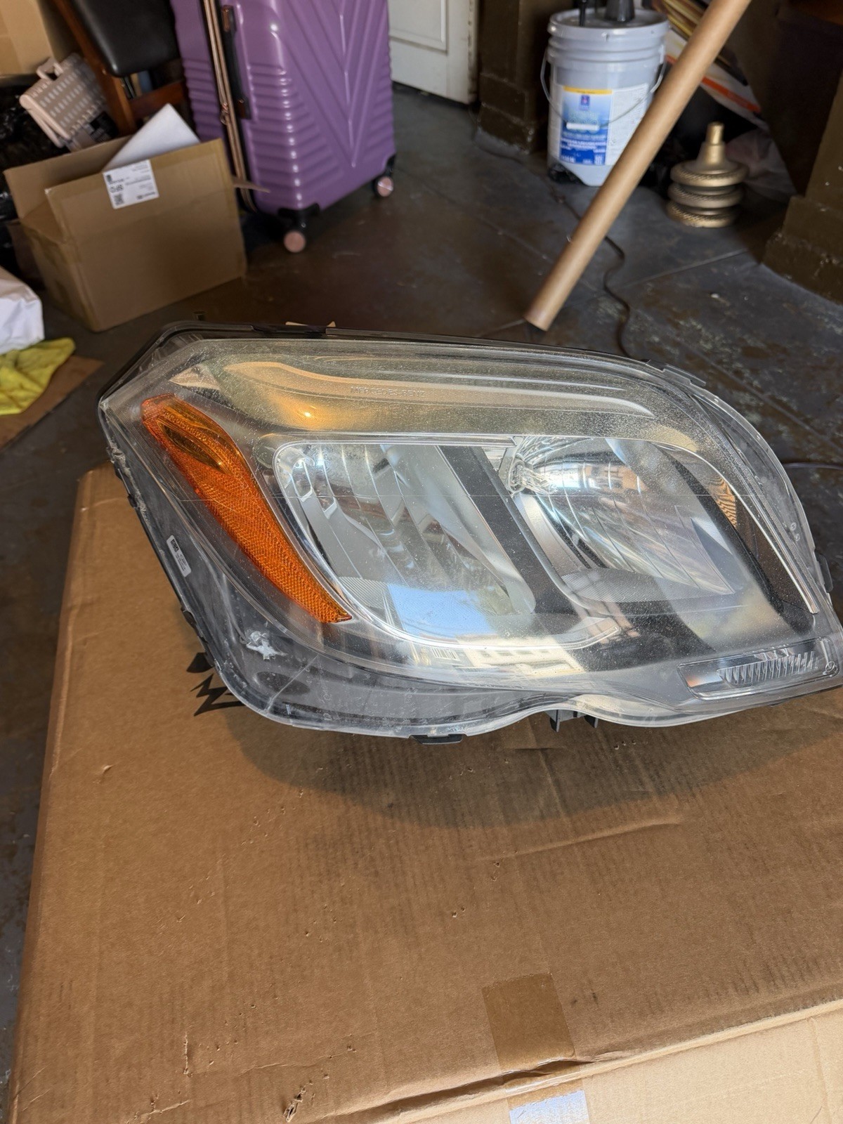 GLK 350 Front Left Right Head Lights Set OEM Genuine Mercedes-Benz