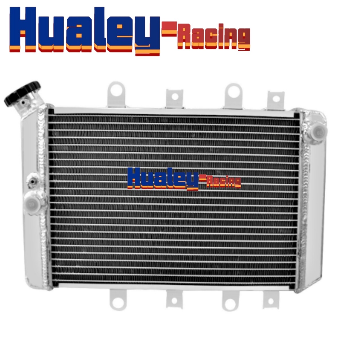 Aluminum Radiator & FAN For 2007-2014 Yamaha Grizzly 700 / 2009-2014 Grizzly 550