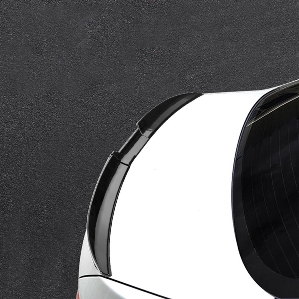 Trunk Spoiler For Kia Forte Optima Sedan Coupe Trimmable Rear Lip Roof Wing