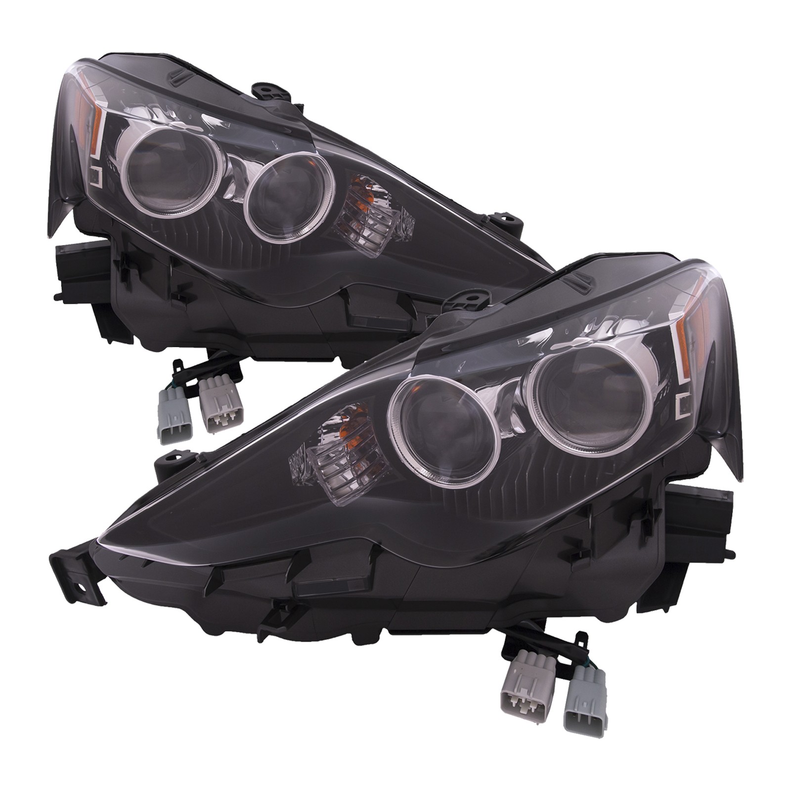 Headlights Set For 14-15 Lexus IS250 IS350 16 IS300 IS200t LX2519141 LX2518141