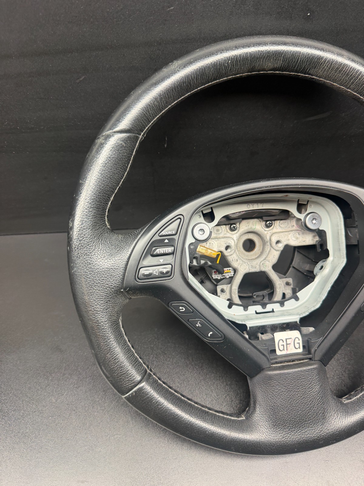 Infiniti G35 G25 G37 Q40 Steering Wheel Black OEM 2007-2015 Coupe Conv OEM