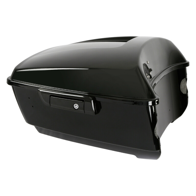 King Trunk Backrest Mount Rack & Plate Fit For Harley Touring 2014-2025 24