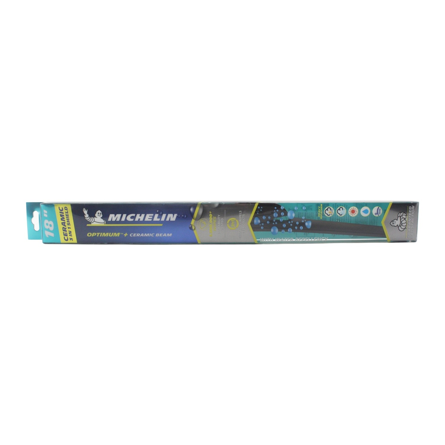 Michelin Optimum+ Ceramic Beam 24″/18″ Wiper Blade Set 2-Pc For Elantra 07-26