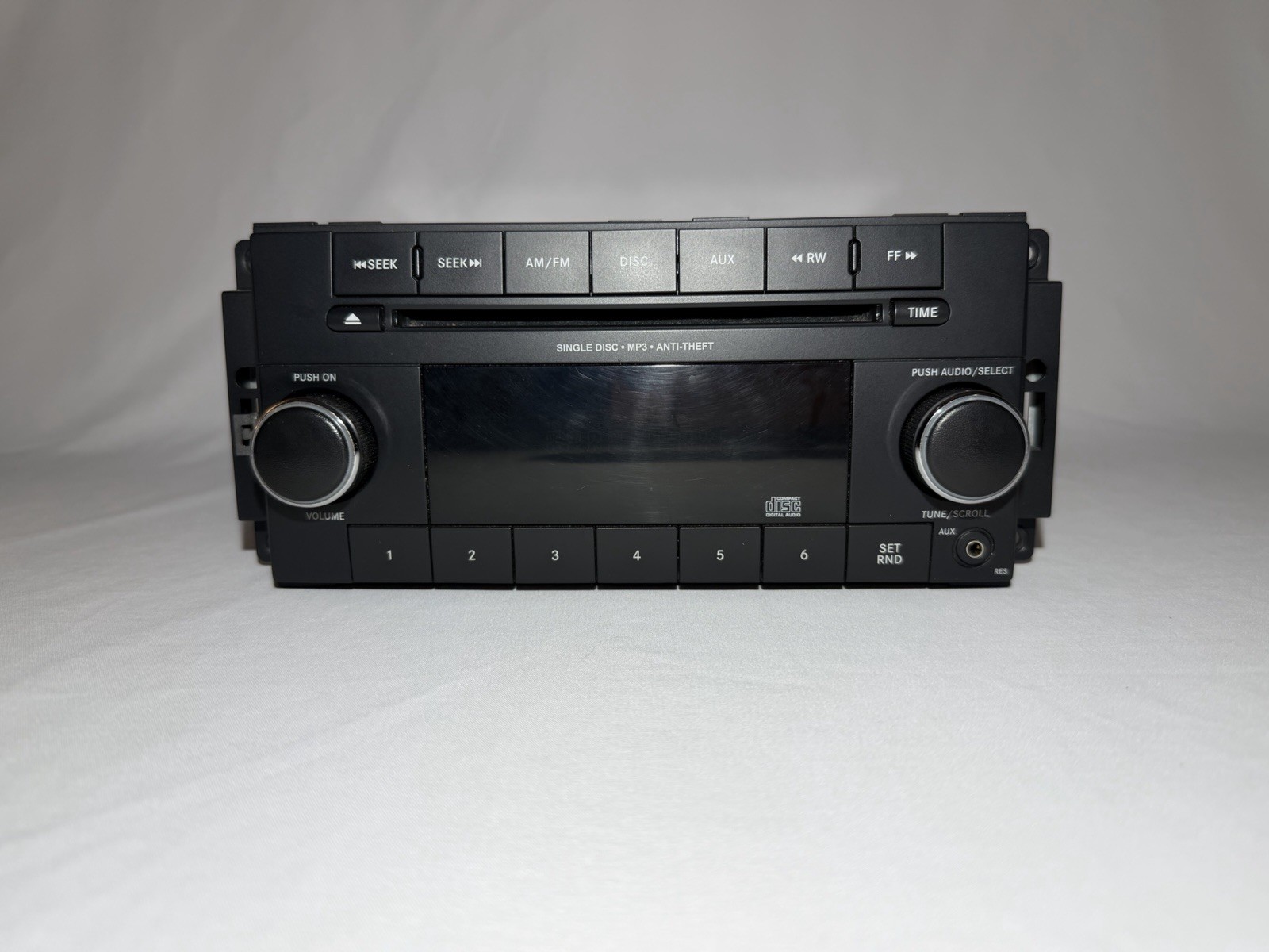 2007-2017 Chrysler Dodge Jeep RAM AM FM CD MP3 Radio 05091195AC -Tested-Working!