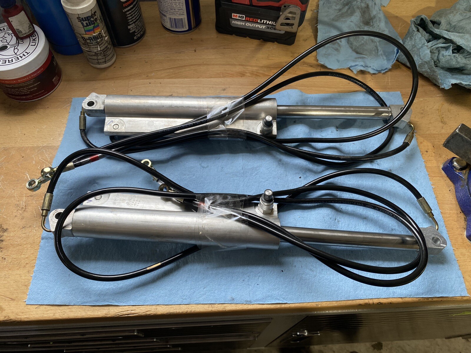 Porsche 996 997 911 Carrera S Turbo Top Hydraulic Cylinder Rebuild Service x2