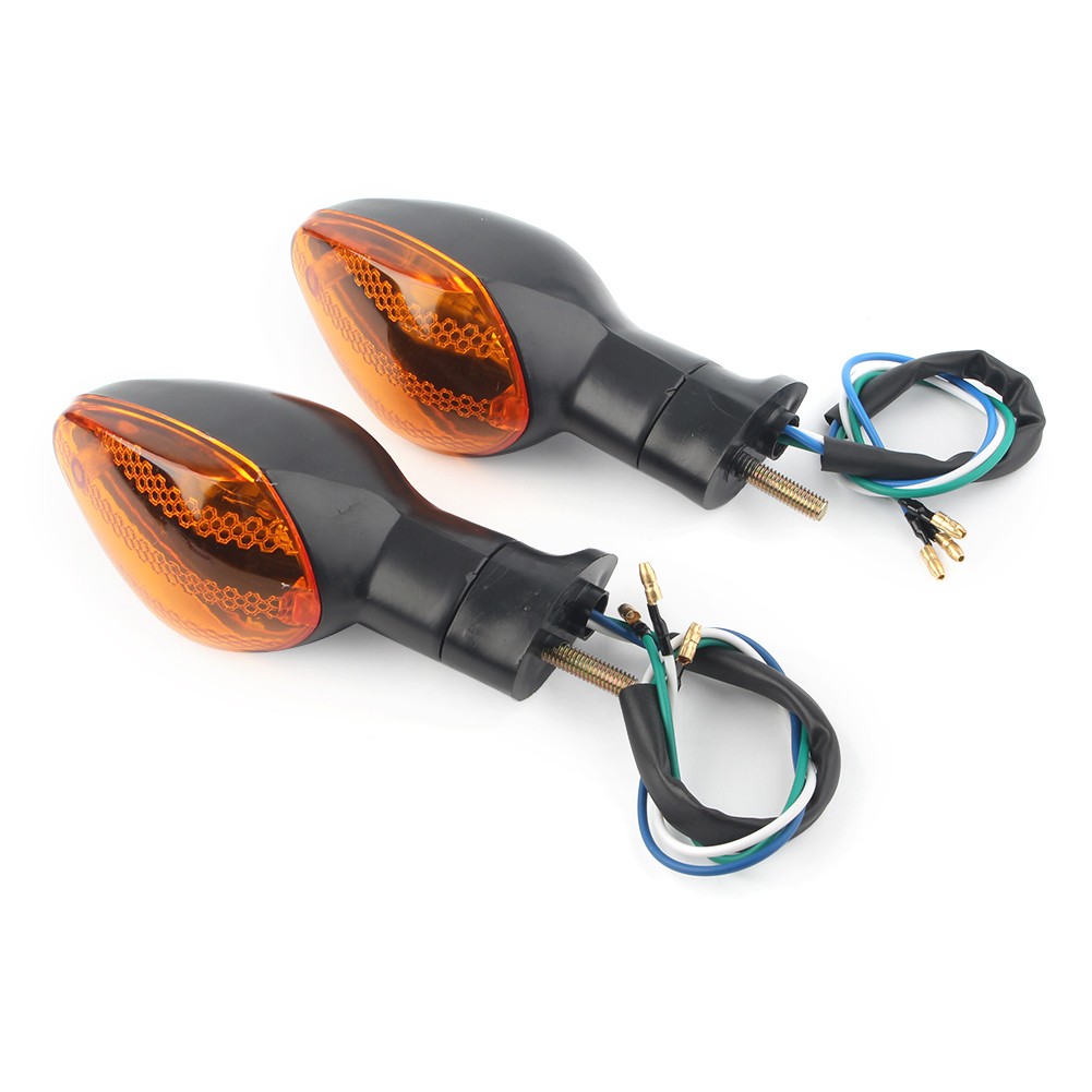 1 Pair Turn Signal Indicator Light Amber For HONDA CBR600RR 2009-2017