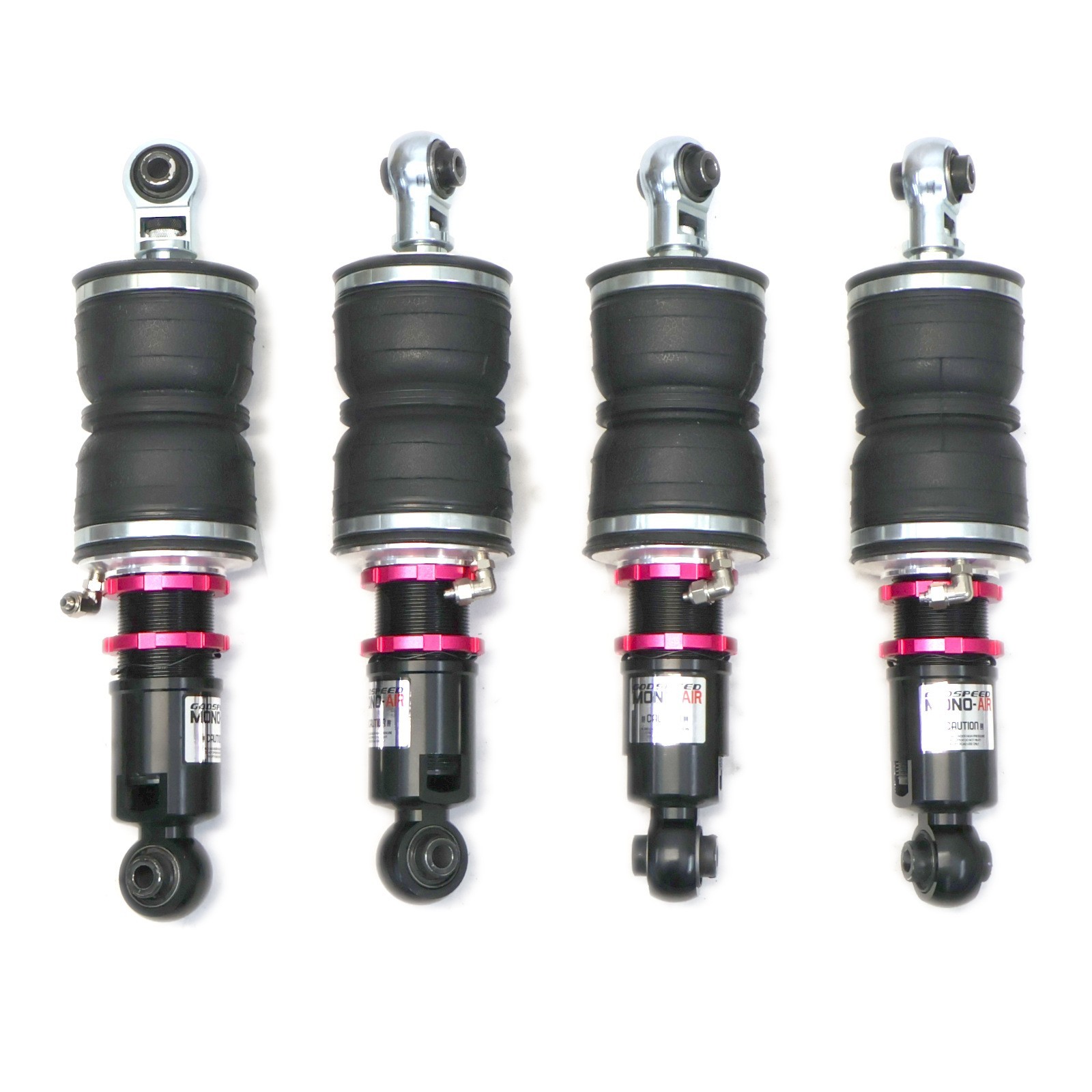 Air Suspension Struts for Audi R8 Type 42 2008-2016 Godspeed Mono-AIR MARS-6052