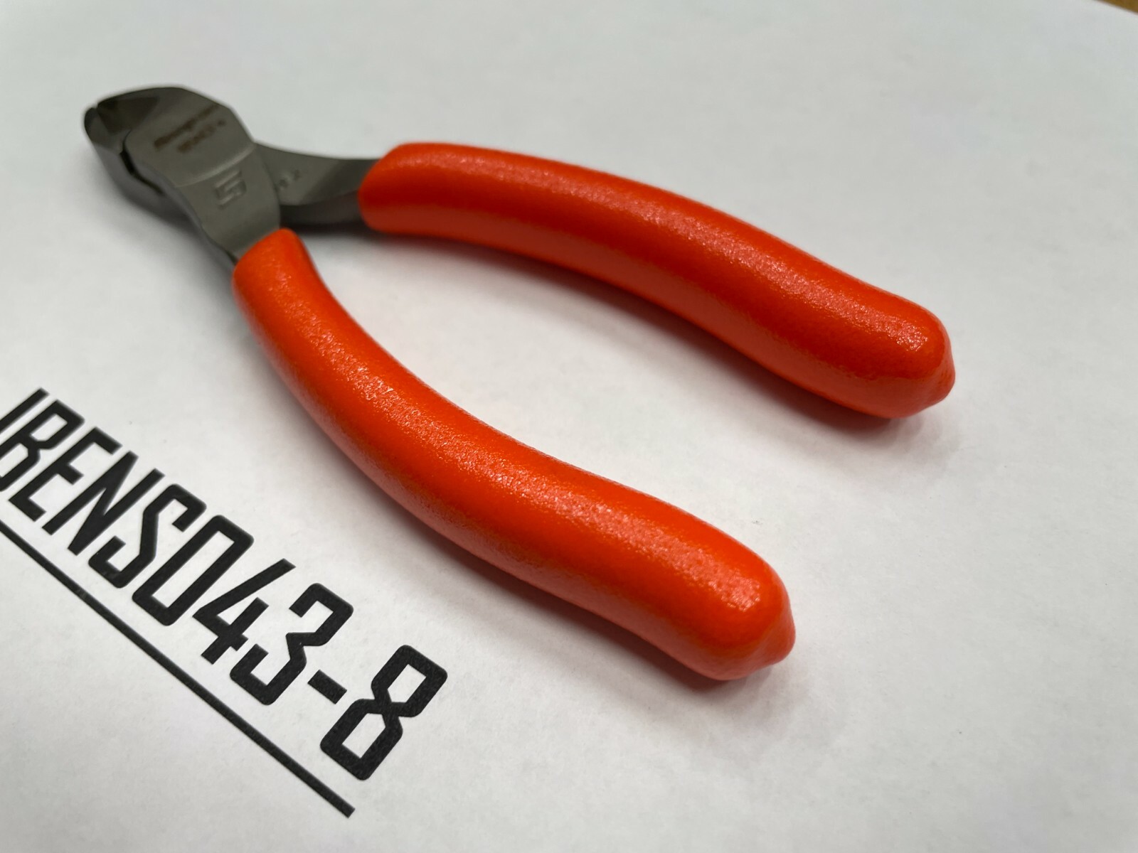 Snap-on Tools USA NEW ORANGE 5″ Talon Soft Grip Diagonal Cutter Pliers 85ACFO