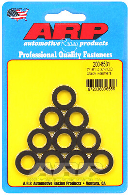 ARP 200-8531 Chrome Moly 7/16˝ x 3/4″ x .120″ Flat Washer Pack Of 10