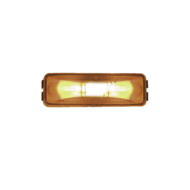 Marker Light 1-1/4in X 4in Amber 571.LG19A 46743