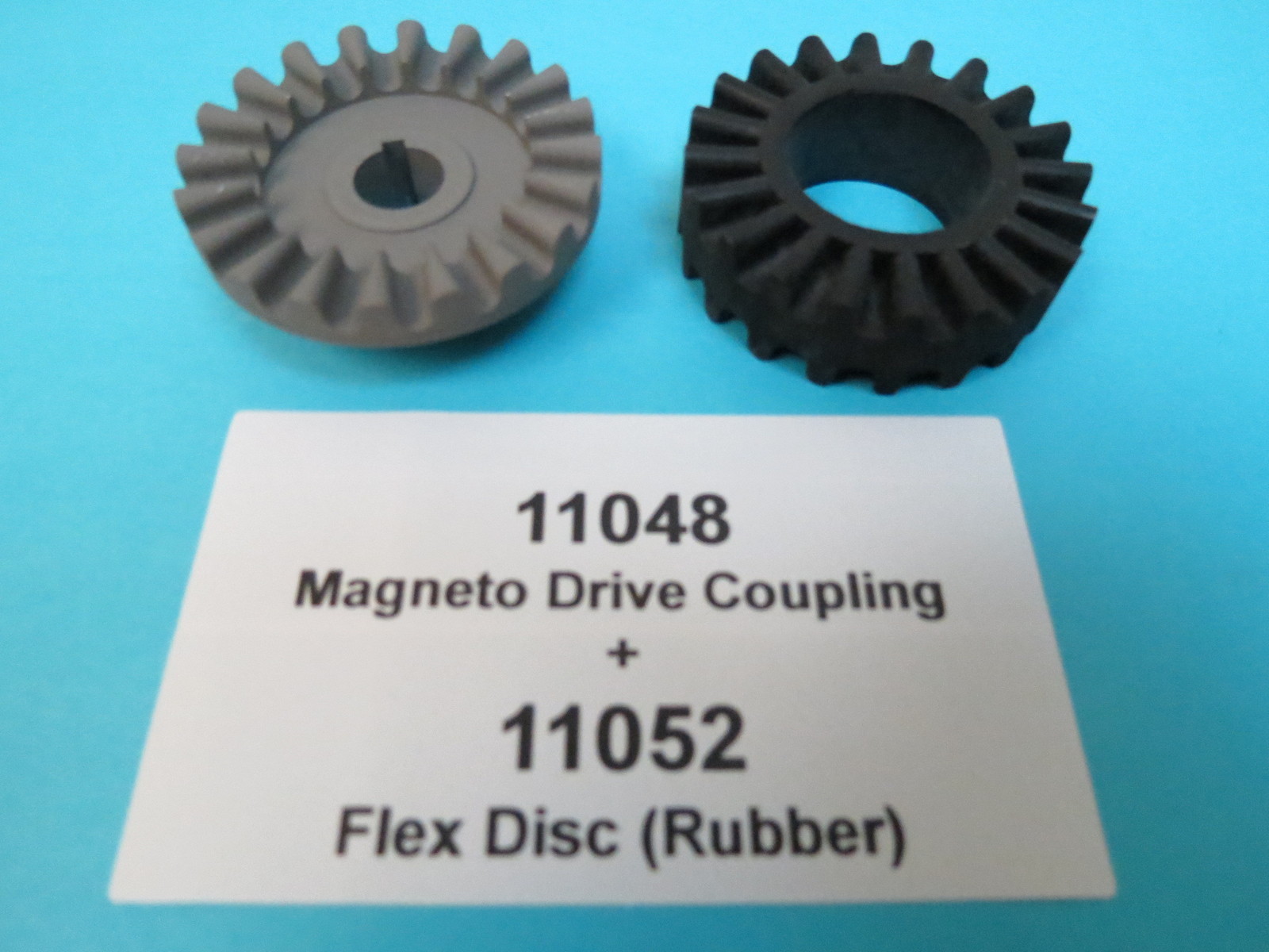 Pratt Whitney R985 R1340 Radial Aircraft Engine Magneto Drive Coupling +Disc SNJ