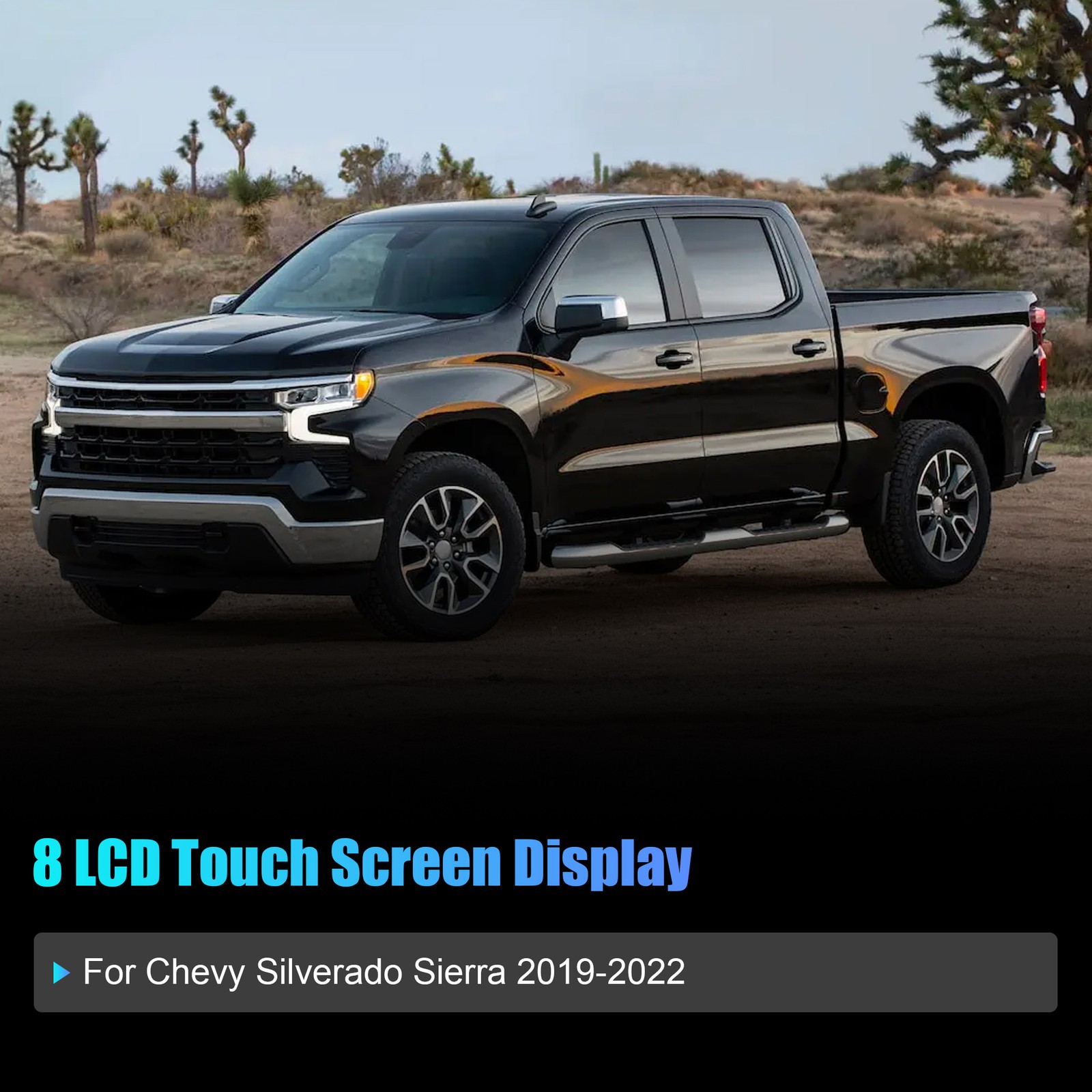 DD080RA-02A 8” LCD Touch Screen Display For 2019-2022 Chevy Silverado Sierra