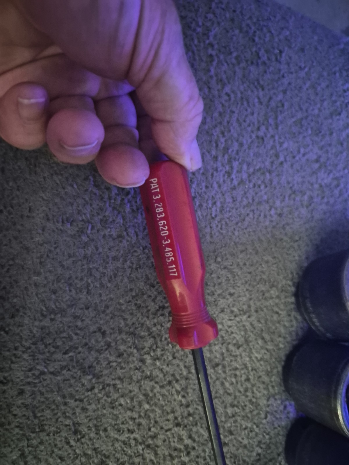 KD No. 2285 K-D Tools, Side Terminal Battery Torque Wrench. Old Vintage USA(A)