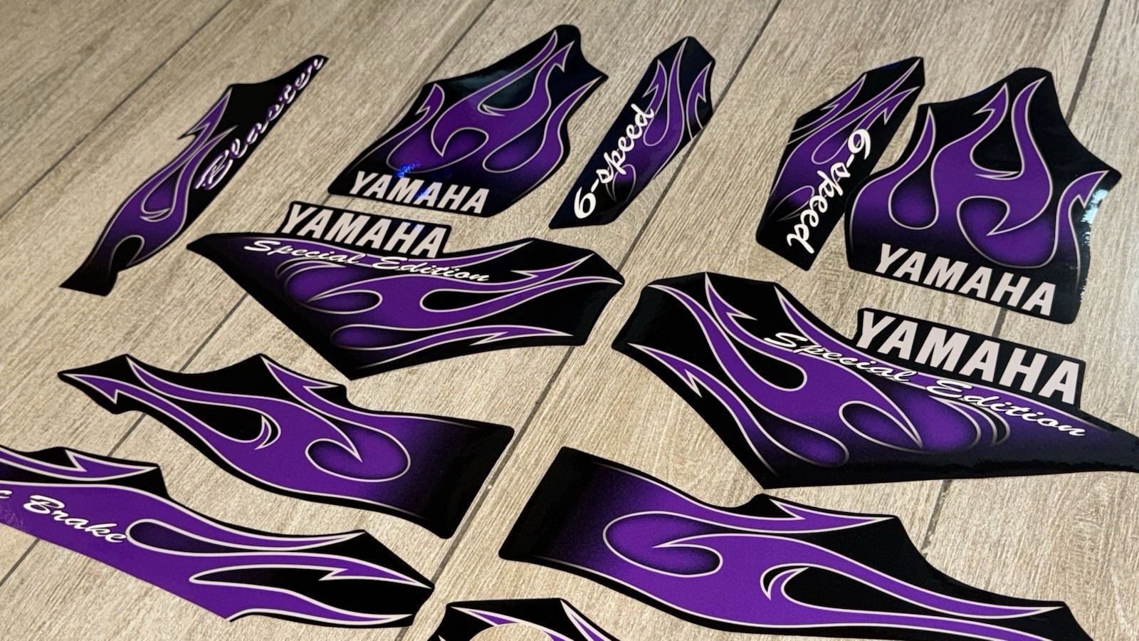 Yamaha Blaster 2006 Special Edition Graphics Decals ?