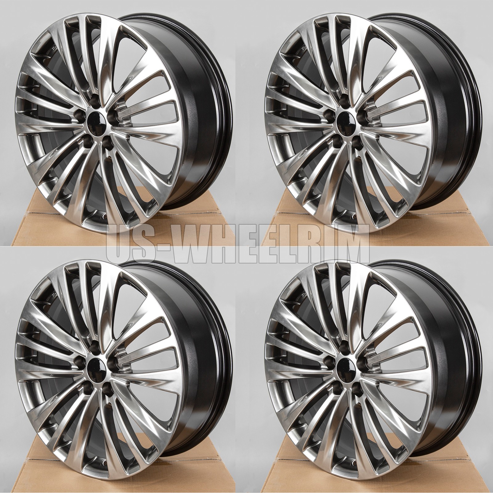 Set of 4 New 20″ x 8″ Replacement Wheel Rim For Toyota Highlander 2020 2021 2022