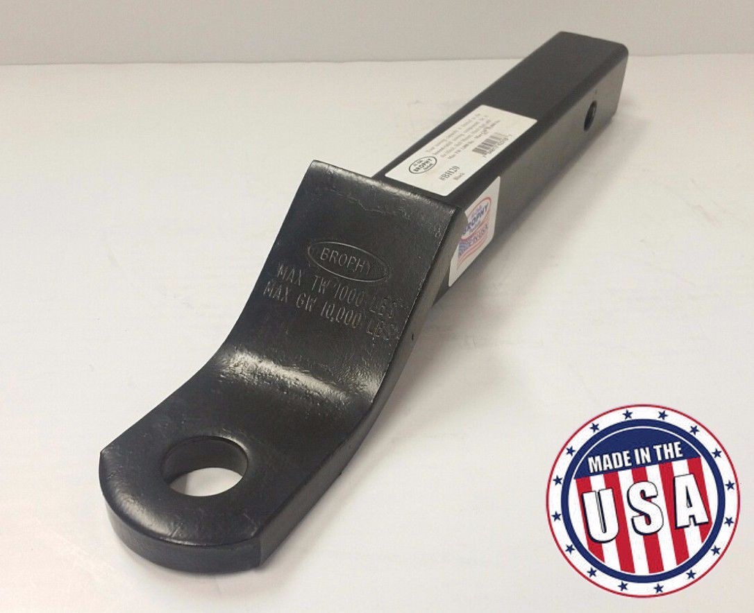 2″ Drop Long Receiver Hitch Trailer Ball Mount 10000# USA MADE Solid Stinger