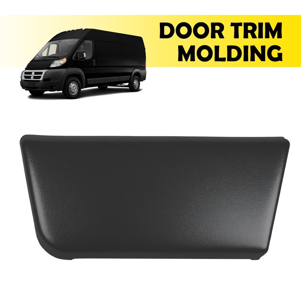 For 14-18 Ram ProMaster 1500-3500 L&R Side Door Trim Molding Cover Front Rear
