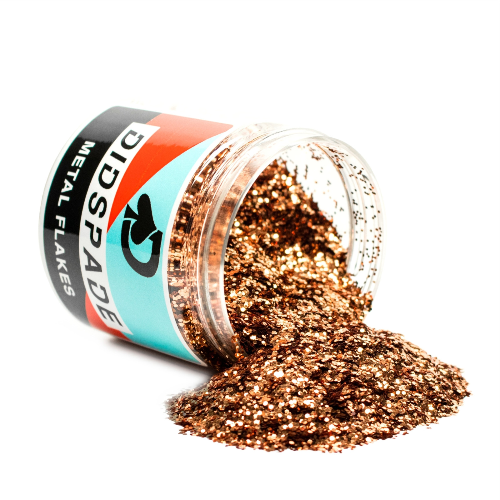 6oz Penny Chopper 0.025 Copper Metal Flake – Solvent Resistant Glitter