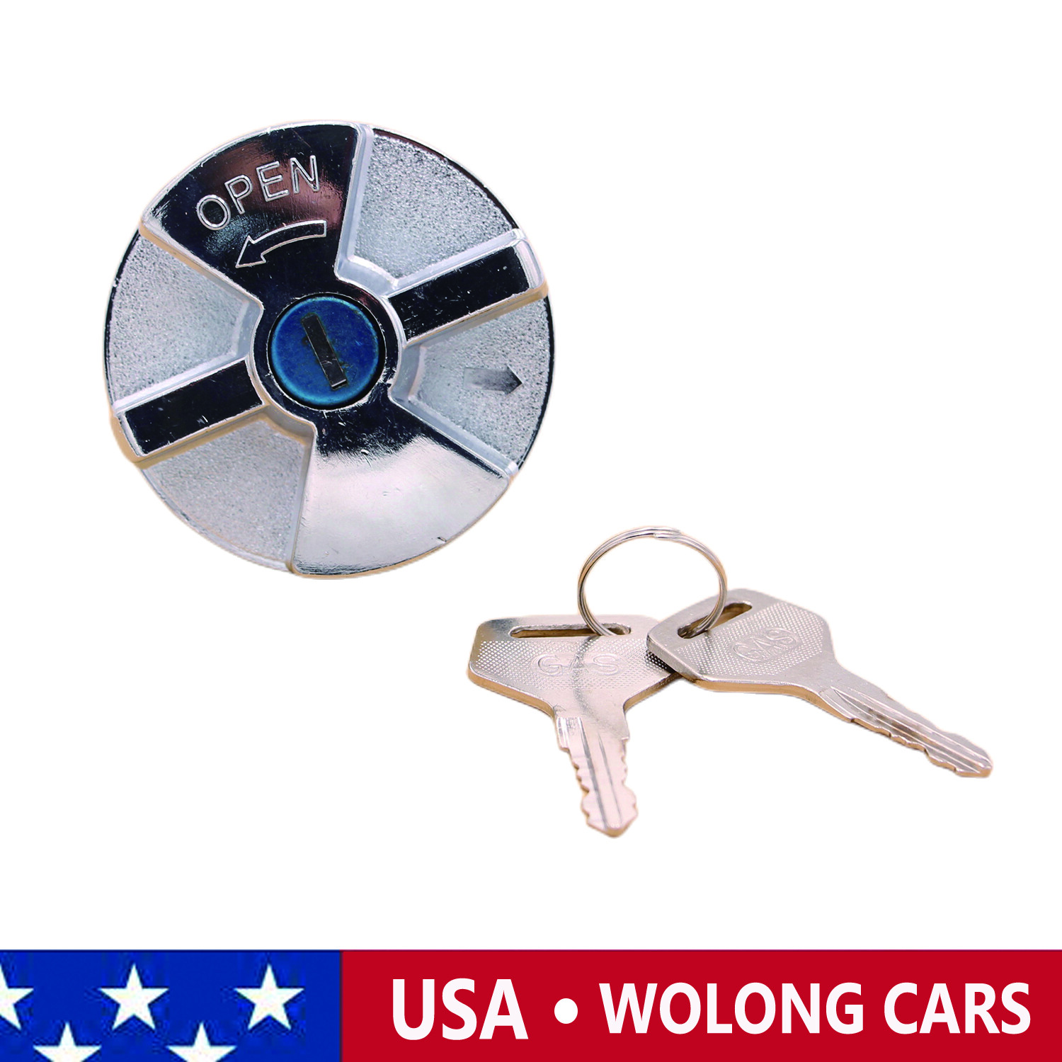 Fuel Tank Cap Gas Cap with Keys Fit for Toyota Land Cruiser FJ40 FJ43 FJ45