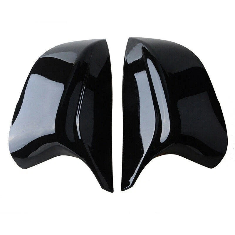 2X Mirror Cover Cap For Infiniti Q50 Q60 Q70 2014-2021 M3 Style Side Gloss Black