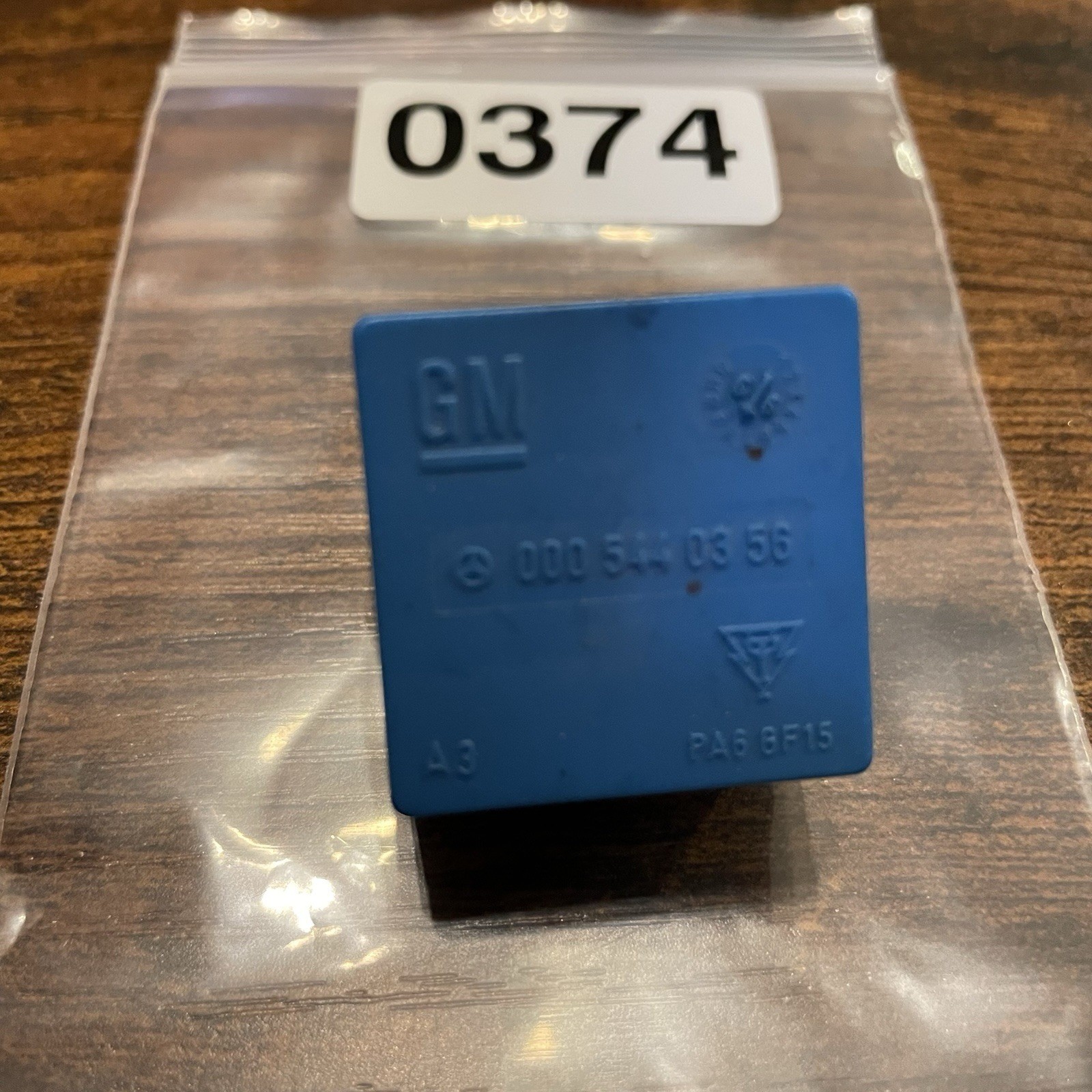 ✅ 0005440356 GM / Mercedes Overload Protection Relay – OEM Blue Relay#️⃣0374