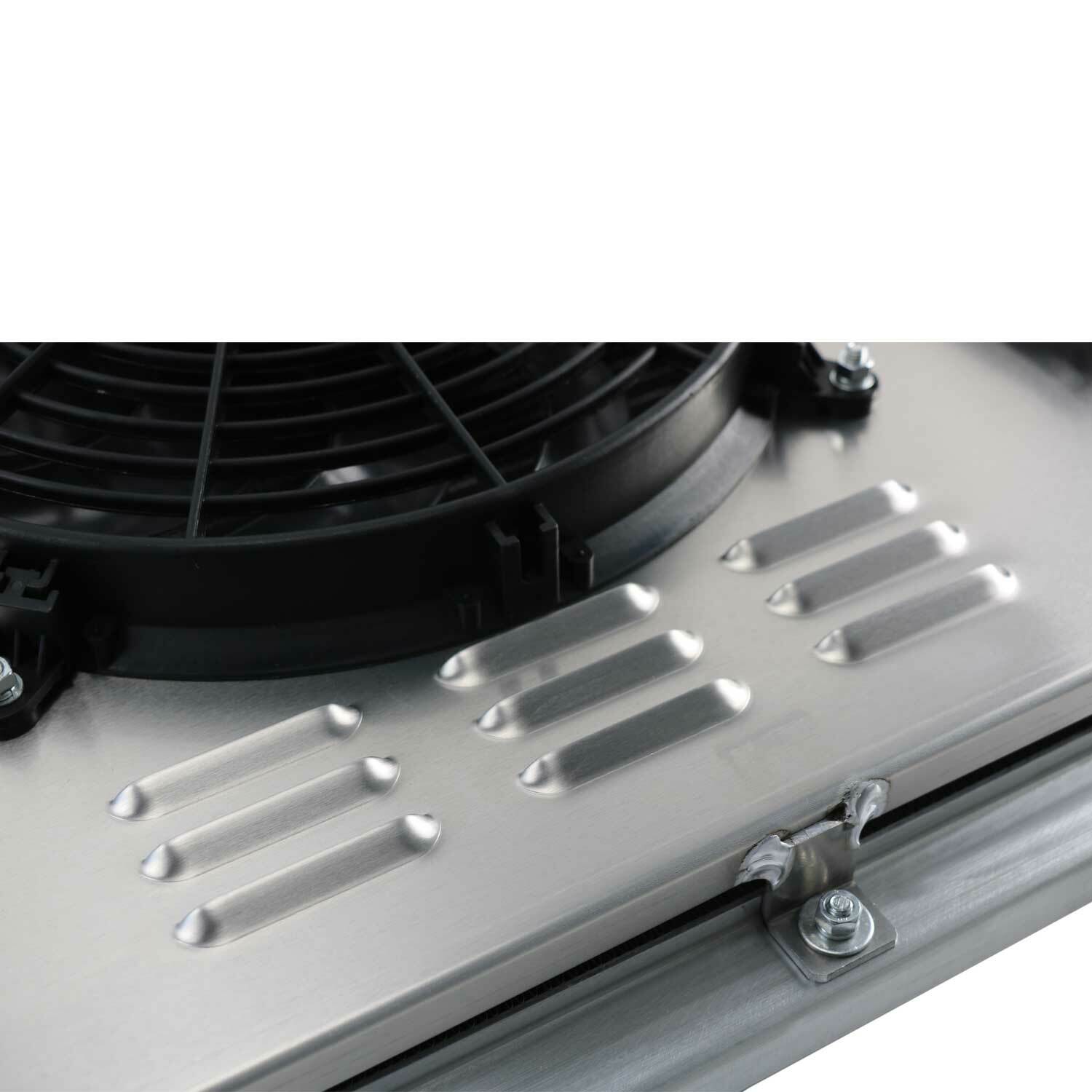 3 Rows Radiator +Shroud Fan For 1967-1972 Chevy GMC C/K Series Pickup Suburban