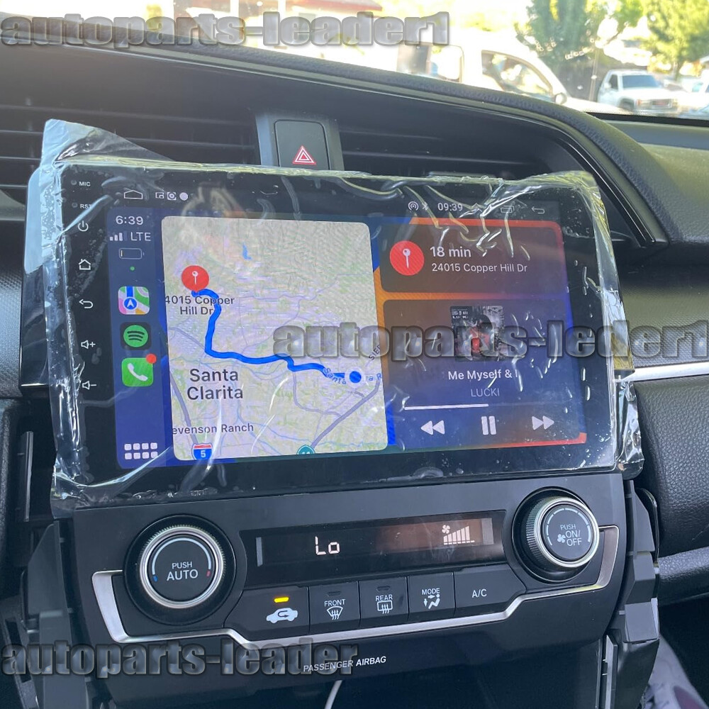 64G Apple Carplay For 2016-2020 Honda Civic Car Stereo Radio GPS WIFI Android 13
