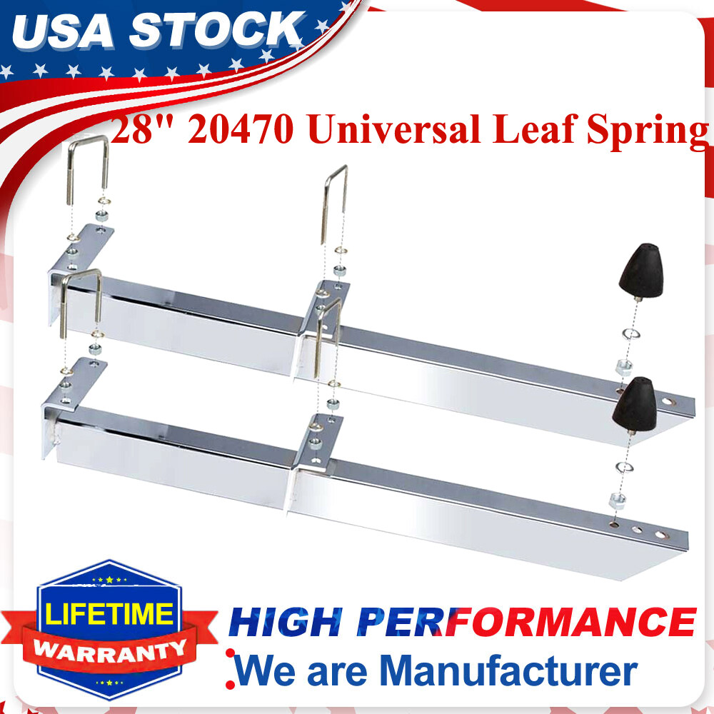 1Pair 28″ Universal Suspension Traction Bar Chrome Plated Steel 20470 Heavy Duty
