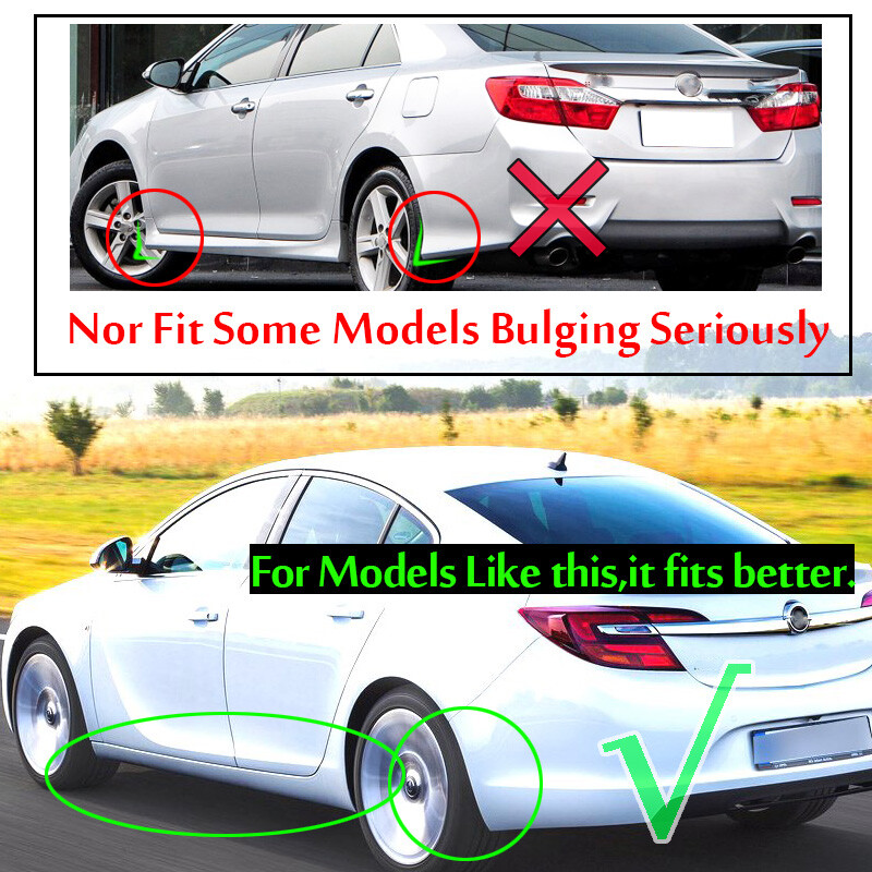 Wheels Mudguards Mud Flaps Splash Guards Front Rear For 2008-2012 Honda Accord
