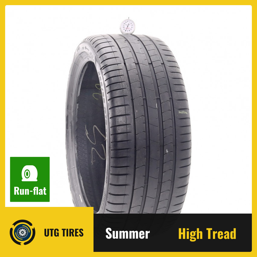 Used 255/35R19 Pirelli P Zero PZ4 Run Flat 96Y – 8/32