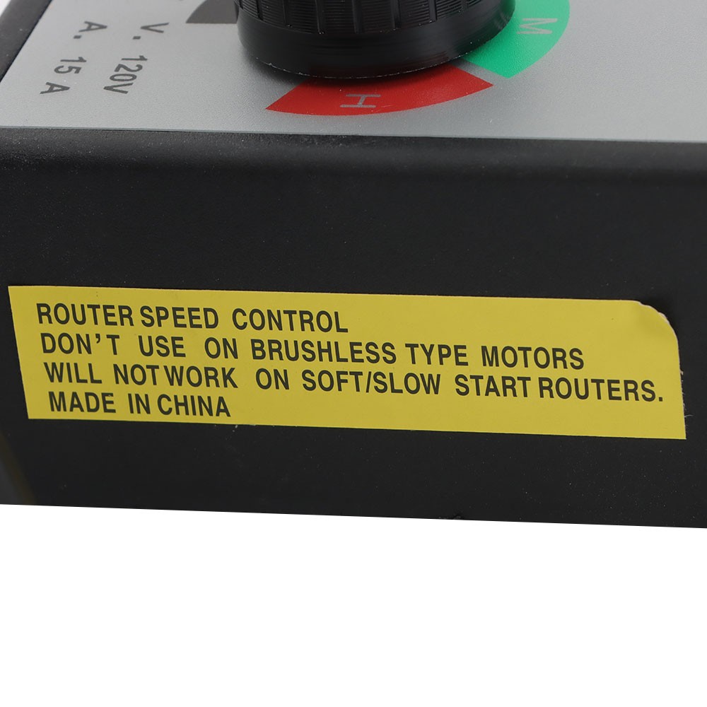 Newest For Router Fan Variable Speed Controller Electric Motor Rheostat AC 120V
