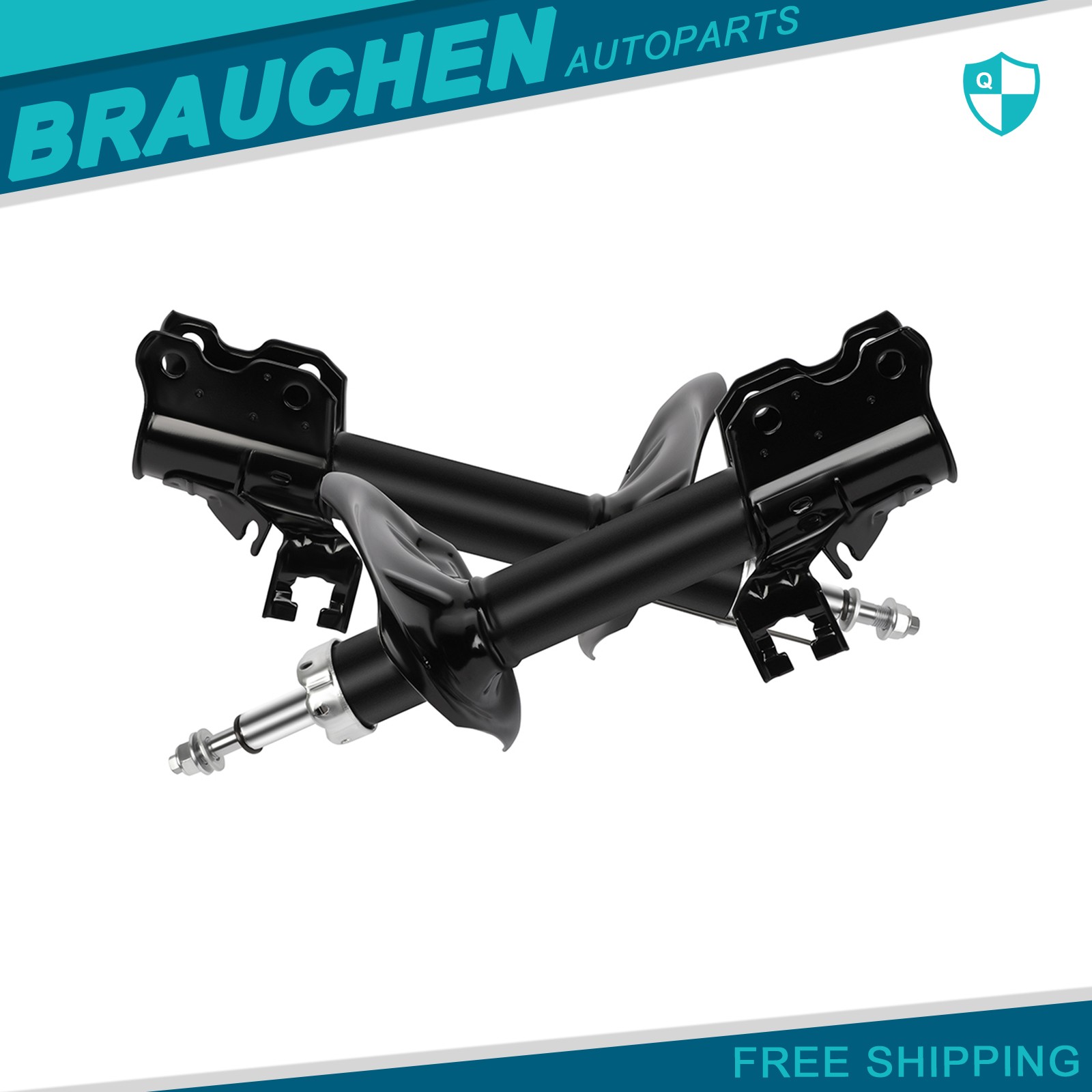 Pair Front Driver & Passenger Suspension Shocks Struts For 2002-06 Nissan Sentra