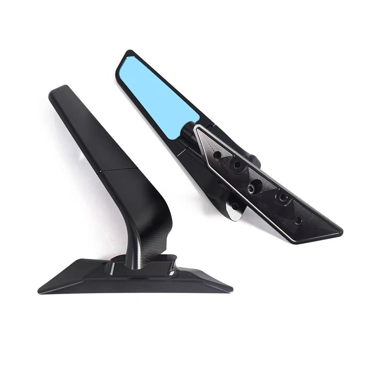 CNC Aluminum Adjustable Side WingRear View Mirror Fits For Daytona 660 2024-2026