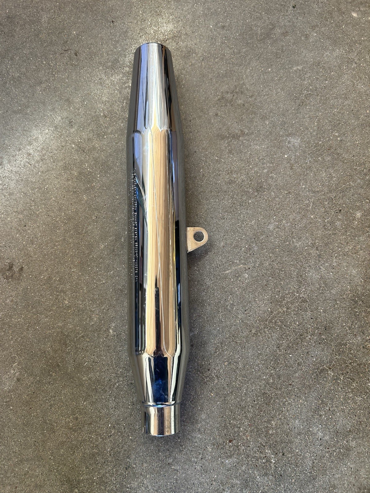 Harley Davidson 65605-97 Single Exhaust Pipe