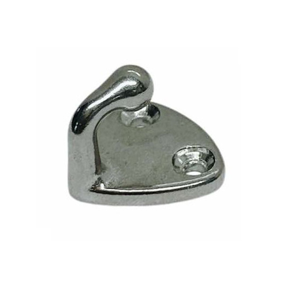 4 Pcs Stainless Steel T304 Marine Awning Hook Fender Hook Attach Rope Boat 1″x1″