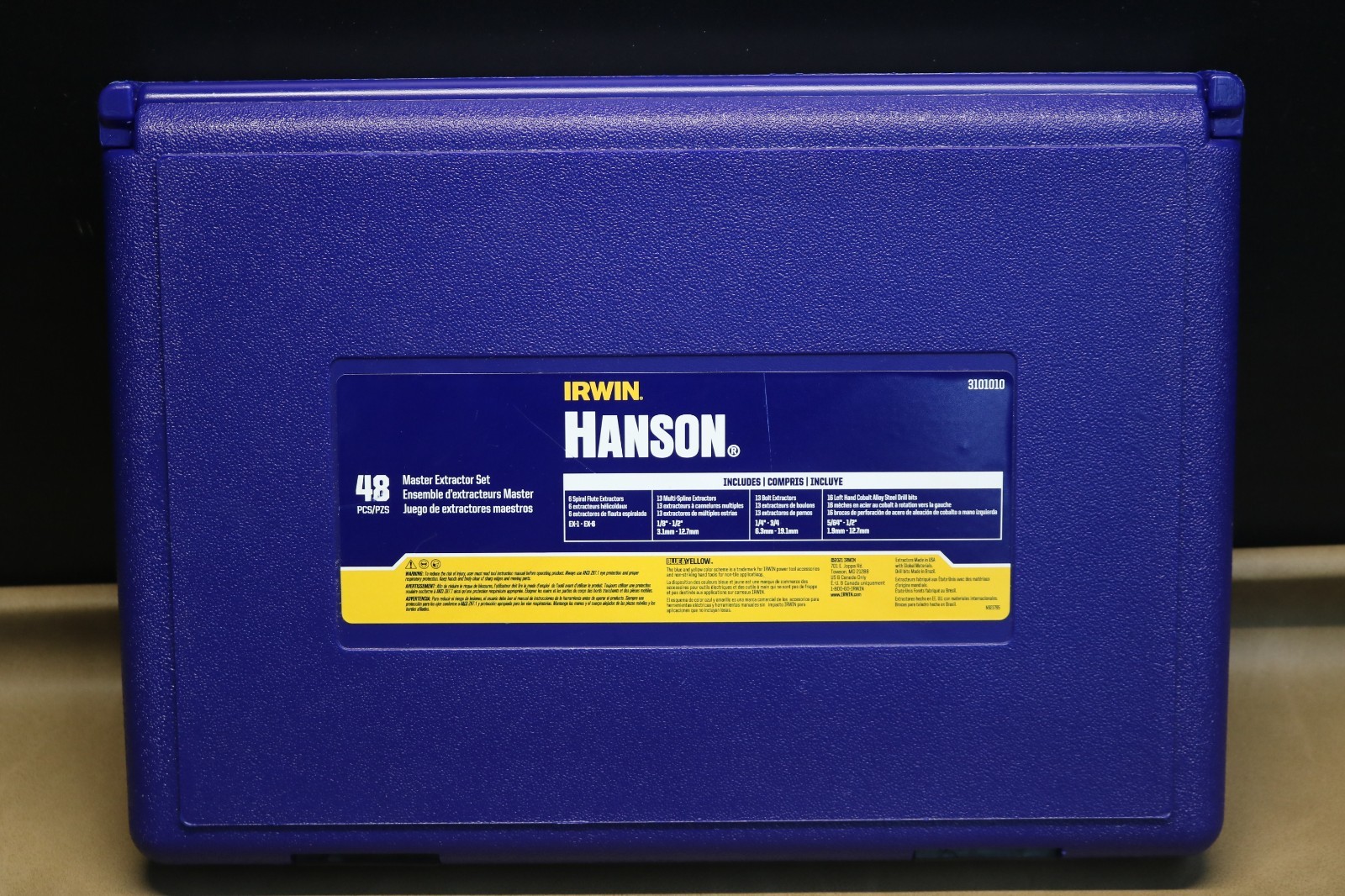 Irwin Hanson 48pcs Master Extractor Set 3101010