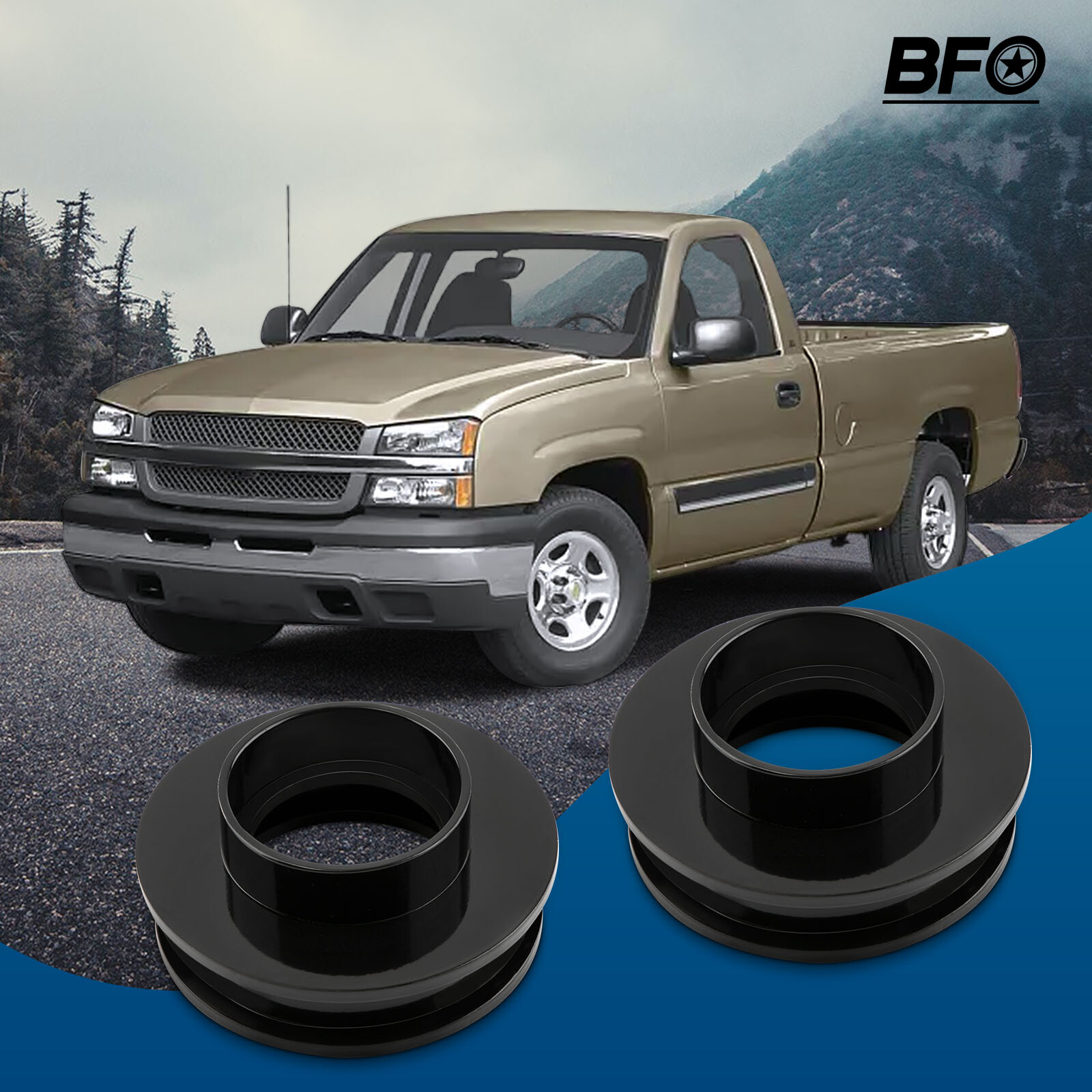 Front 3″ Leveling Lift Kit For Chevy Silverado Sierra 1999-2006 2WD Classic 2007